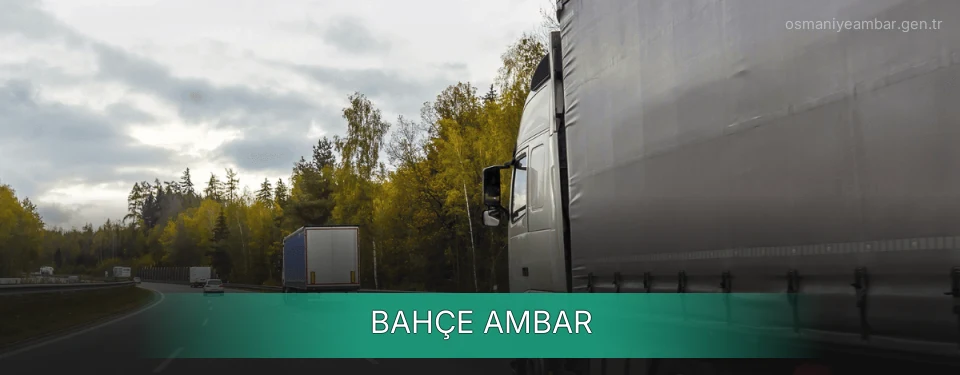 Bahçe Ambar Kargo Bahçe Ambar Kargo