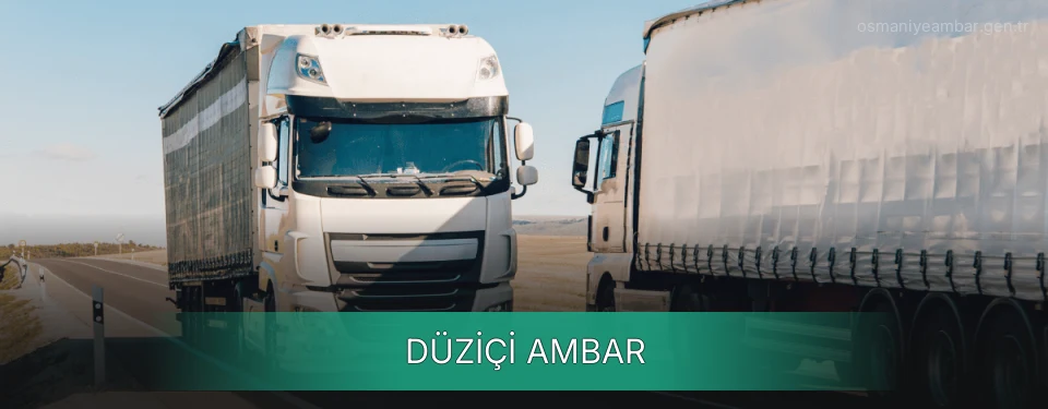 Düziçi Ambar Kargo Düziçi Ambar Kargo