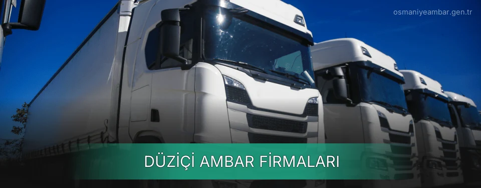 Düziçi Ambar Taşımacılık Düziçi Ambar Taşımacılık