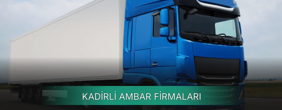 Kadirli Ambar Taşımacılık Kadirli Ambar Taşımacılık